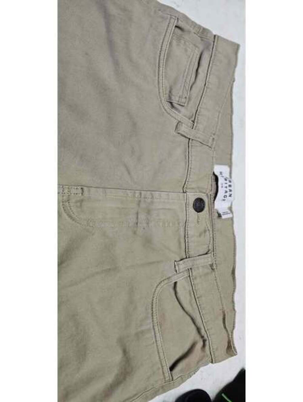 Urban Outfitters Beige Khaki Shorts with Front Pockets